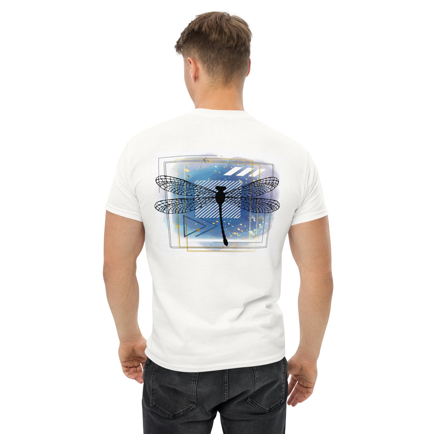 Elegant Dragonfly Graphic Tee - Stylish Unisex T-shirt